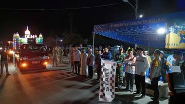 Rute Pawai Mobil Hias Takbir Keliling di Malinau