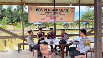 Libur Lebaran, Polres Malinau Perketat Pengamanan Tempat Wisata