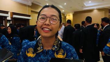Senyum Bahagia Iringi Penerimaan SK Pengangkatan ASN Malinau