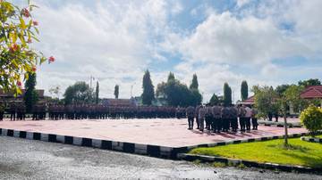 Polres Malinau Gelar Apel Siaga May Day