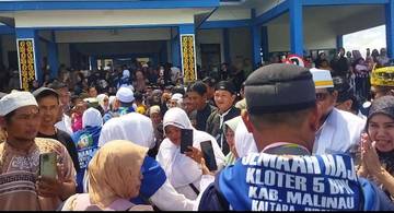 PPIH Malinau Antarkan CHJ Hingga di Embarkasi Balikpapan