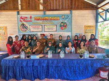 Tim Pembina  Posyandu Malinau Terapkan Enam SPM