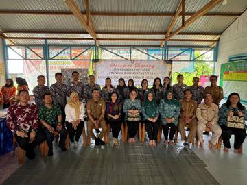Posyandu Malinau Dibina dan Diverifikasi Tim Posyandu Kaltara