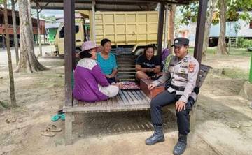 Polres Malinau Intensifkan Patroli Dialogis Dengan Warga