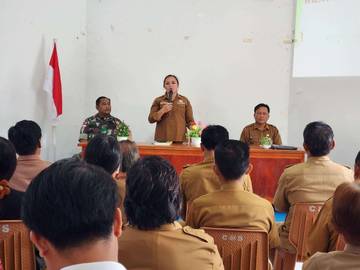 Sinergitas Kecamatan Malinau Selatan dan Perangkat Desa 
