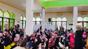 Masjid Agung Malinau Siaga, Sambut Kepulangan Jemaah Haji