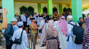 Perjalanan Didanai APBD, Jemaah Haji Apresiasi Pemkab Malinau