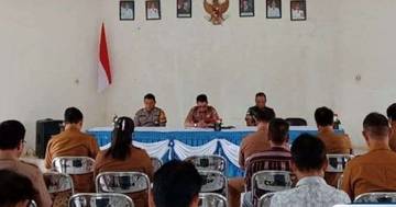 Pembentukan Panitia HUT RI Dihairi Babinsa Long Nawang 