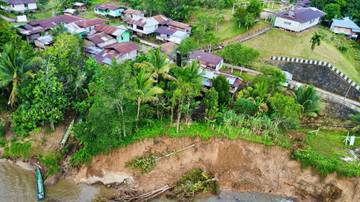 Tebing Terus Tergerus, Prioritas Penanganan Longsor Apau Ping