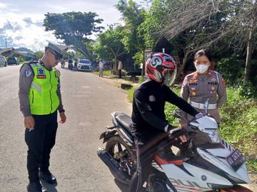Razia Lalu Lintas Digelar Selama Operasi Patuh Kayan  ‎