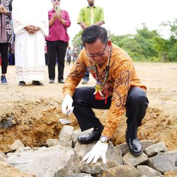 Peletakan Batu Pertama Pembangunan Kompleks SMA Asrama Katolik