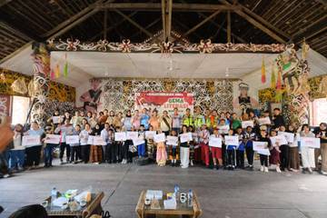 Didukung Perusahaan, Gema Literasi di Malinau Selatan Ditingkatkan 