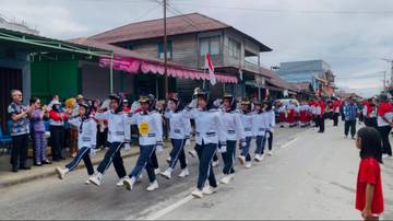 Semarak Gerak Jalan di Malinau Kota Hadirkan 592 Peserta