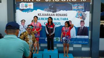 Perenang Malinau Raih 21 Medali di Gubernur Cup  ‎