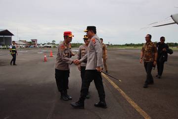 Kapolda Kaltara Kunjungi Polres Malinau, Ingatkan Profesionalisme Anggota