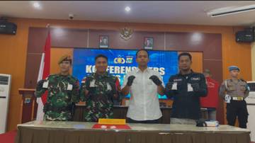 Penyelundupan Setengah Kilogram Sabu Digagalkan Polisi dan Pamtas  ‎