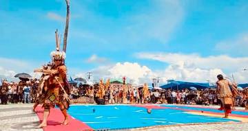 ‎Permainan Ketangkasan, Jejak Gasing dalam Budaya Dayak Sa'ban