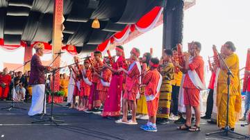 ‎Ragam Seni Budaya Khas Toraja Warnai Irau Malinau