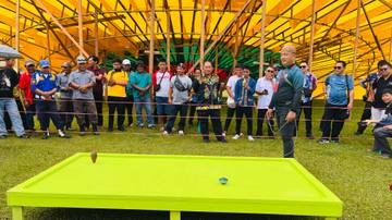 ‎Malinau Selatan Hilir Juara Lomba Gasing Irau ke-11