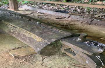 ‎Cagar Budaya Talaaba, Peti Kubur Kayu di Belayan