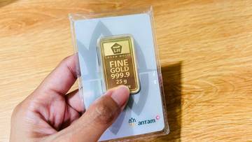‎Tren Positif Berlanjut, Harga Emas Antam Naik Signifikan
