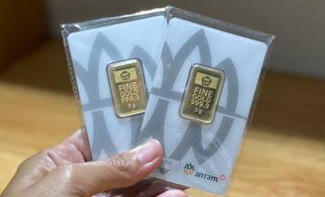 ‎Naik Rp10.000, Harga Emas Antam Terus Menguat