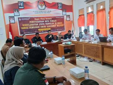 KPU Malinau Plenokan PDPB Triwulan Keempat Tahun 2025