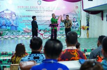 Natal Long Pada, Wempi Janji Tuntaskan Akses Sungai Tubu