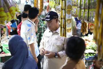 Pantau Pasar Induk, Wabup Malinau Temukan Harga Naik