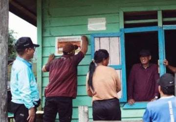 Pastikan Bantuan Tepat, Rumah Warga Miskin Dipasang Stiker