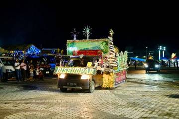 Ratusan Kendaraan Hias Meriahkan Pawai Natal Oikumene Malinau