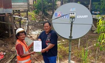Akses Internet di Pedalaman Sungai Tubu Kian Merata