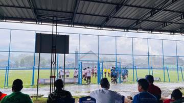 Hujan Deras Tak Surutkan Final Christmas Cup Malinau