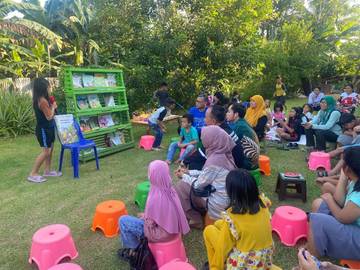 Bukan Hanya Tempat Membaca, TBM-Wahana Ramah-Anak dan Kreatif