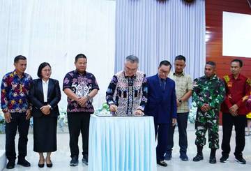 Gereja GKII Desa Kelapis Resmi Berdiri