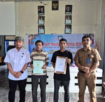 Warga Hibahkan Tanah Demi Pembangunan Pustu di-Malinau Hulu
