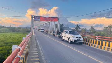 Struktur Jembatan Malinau Rusak, Beban Kendaraan Dibatasi