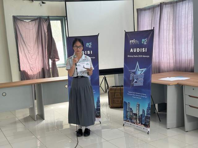 Siswa SMA 2 Mamuju Raih Golden Ticket Bintang Radio 2025