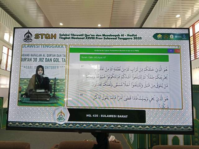 Empat Kafilah Putri Sulbar Berlaga di STQH Nasional 