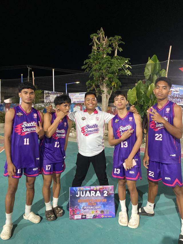 Smansa Mamuju Sabet Juara Dua Basket Juhionema Cup