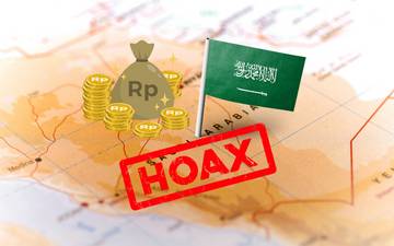 Hoaks Bantuan Rp250 Juta Mengatasnamakan Kerajaan Arab Saudi