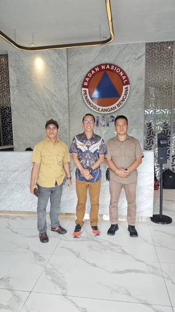 BPBD Mamuju Koordinasi Ke BNPB Untuk  Desa Tangguh Bencana