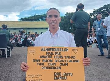Putra Daerah Mamuju Lulus TNI AD, Bukti Perjuangan dan Kebanggaan Keluarga