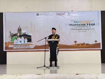 Kakanwil Hadiri Bimbingan Manasik Haji Tingkat Kabupaten