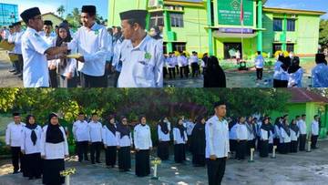 Momentum Kenaikan Pangkat dan Penunjukan Petugas Haji di Kemenag Polman