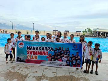 Sebanyak 20 Atlet Muda MSC Berpartisipasi di Event Renang Indonesia Timur