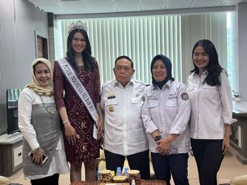 Capai 16 Besar Putri Indonesia 2025, Wagub Sulbar Berpesan ke Adinda: Perkenalkan Kearifan Lokal Sulbar