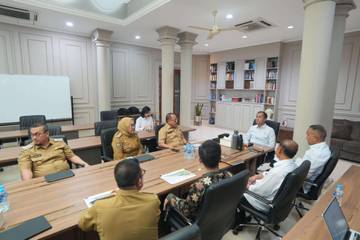 Gubernur dan Bupati se-Sulbar Audiensi dengan Menteri Transmigrasi Bahas Transformasi Kawasan