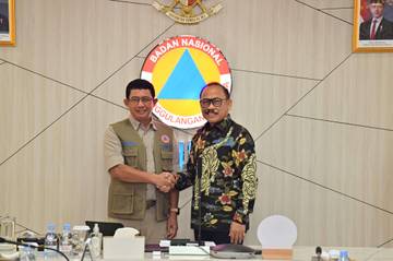 Gubernur SDK Temui BNPB, Minta Cairkan Dana Stimulan Tahap II untuk Korban Gempa Mamuju-Majene