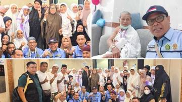 Kakanwil Kemenag Sulbar Tinjau Kondisi Jemaah Haji Sulbar